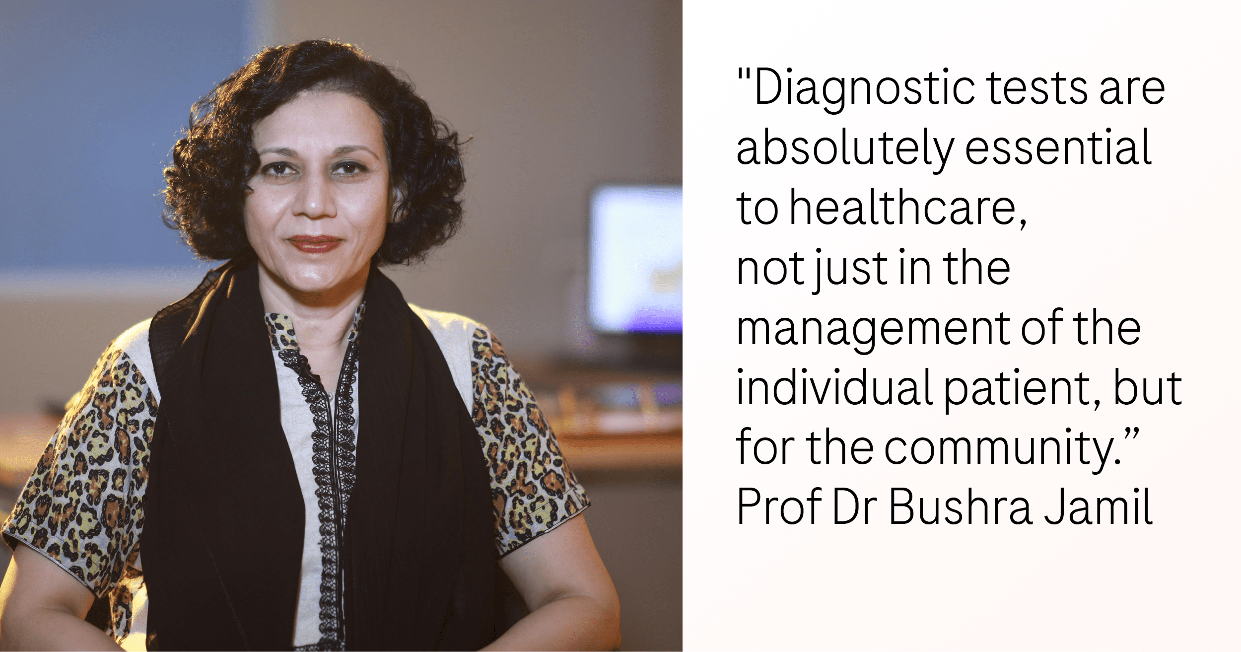 Reforming public health in Pakistan - Diagram Vol11 ExpertSpeak ProfBushra quotecard - Expert Speak