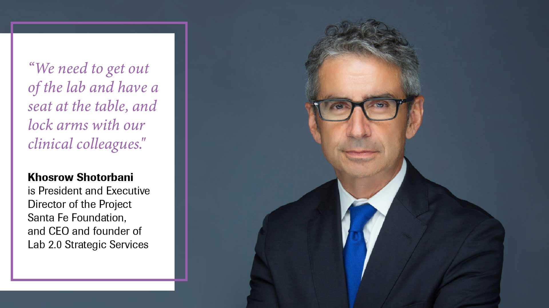 Armed with Data: Coping with the Current Outbreak, Predicting the Next - QuoteCard Khosrow 1 - DIA:logue